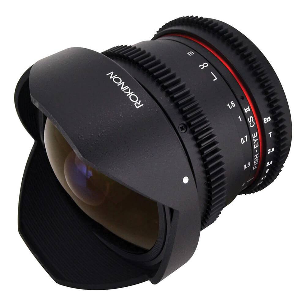 Rokinon 8mm T3.8 Cine HD Fisheye Lens for Canon EF Mount - Coremicro – image 1