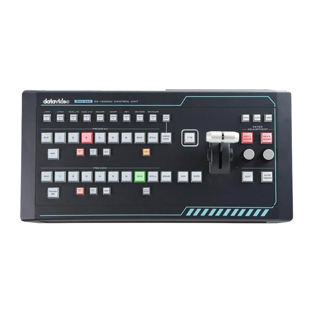 Datavideo SEB-1200 6-Input HD Switcher with RMC-260 Controller - Coremicro – image 3
