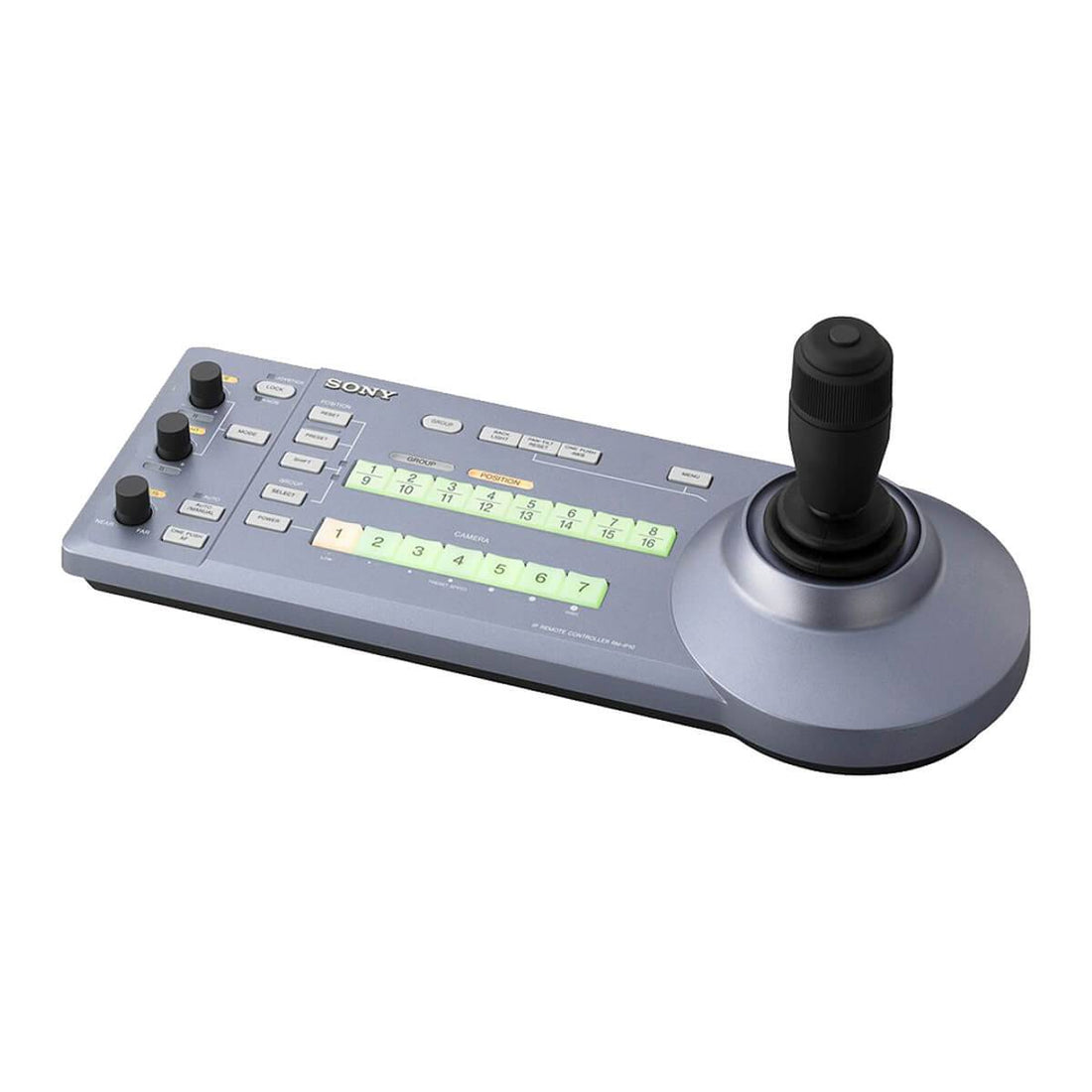 Sony RM-IP10 IP remote controller for PTZ cameras, featuring multiple control buttons and ergonomic design. – image 1