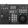 Sony RM-IP500/1 remote camera controller for Sony PTZ cameras, featuring control panel with buttons and joystick for precise camera operation.
