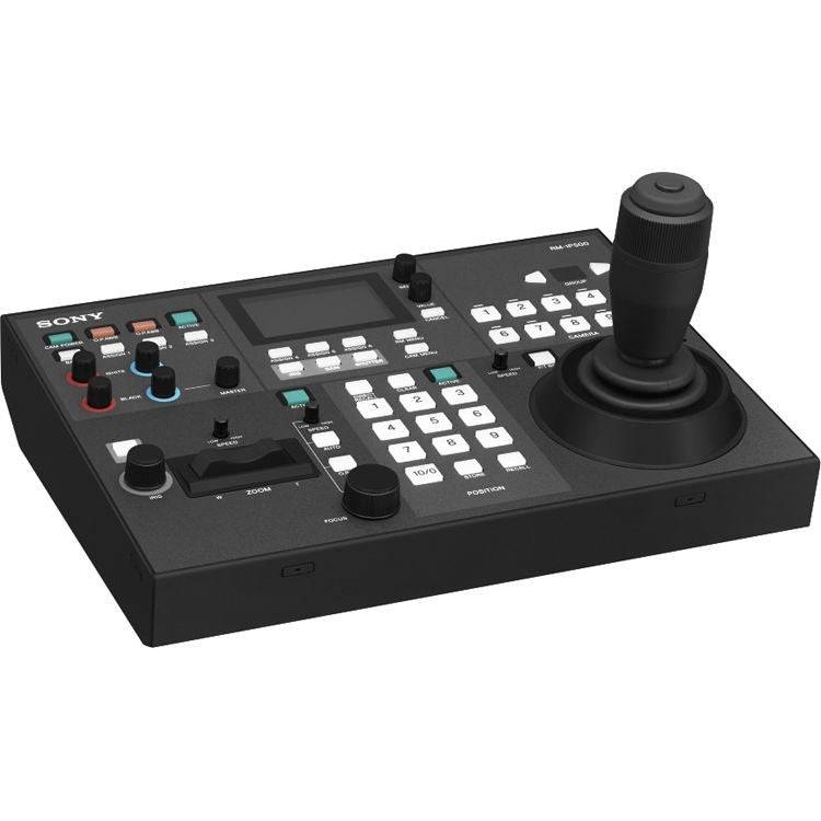 Sony RM-IP500/1 remote camera controller for PTZ cameras, featuring control buttons and ergonomic design. – image 2