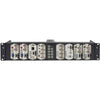 Datavideo RMK-2 rackmount kit for 8 DAC converters, showing front panel with ports and mounting brackets for professional production equipment.