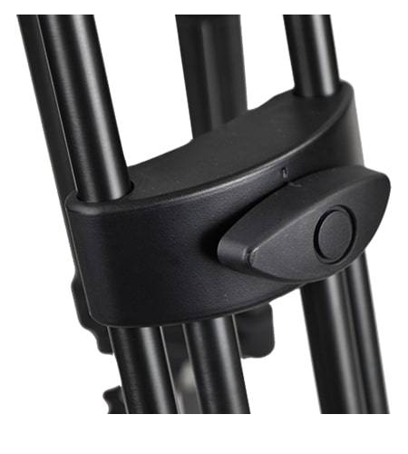 Libec LX10 Studio Two-Stage Aluminum Tripod System and H65B Head with Dual Pan Handles and Spreader Dolly - Coremicro – image 5