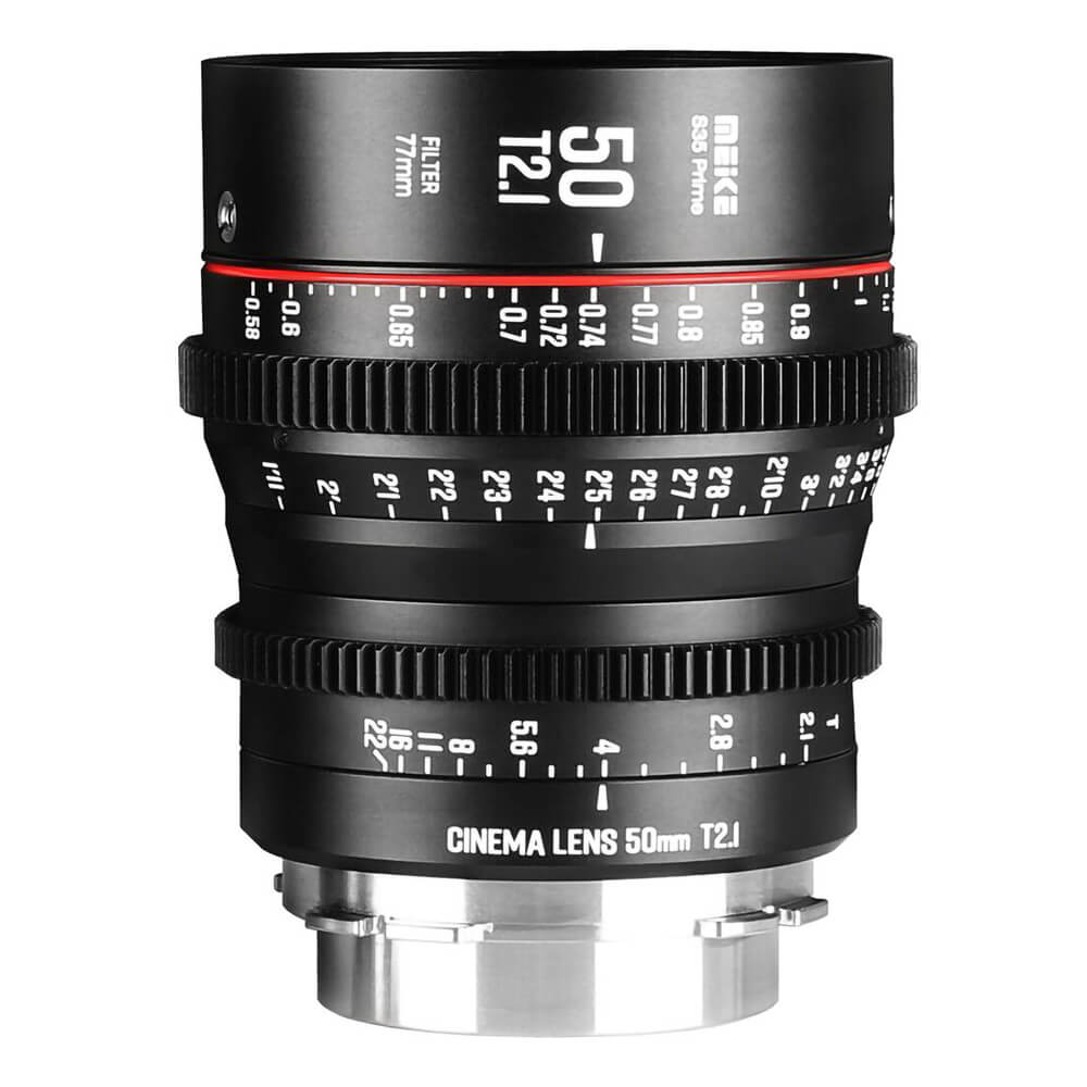 Meike 50mm T2.1 Super 35 Cine Prime Lens (PL Mount) - Coremicro – image 1