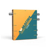 AVMatrix SC2030 3G-SDI/HDMI video converter showing input and output ports on a professional device.
