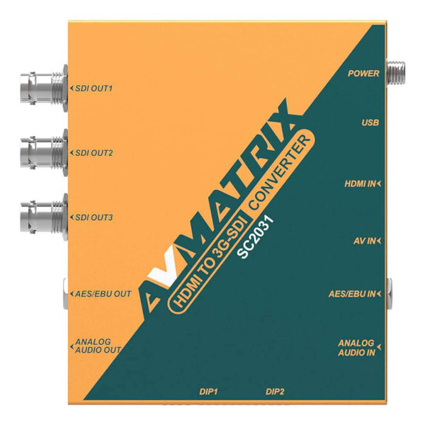 AVMatrix SC2031 HDMI/AV to 3G-SDI Scaling Converter - Coremicro – image 2