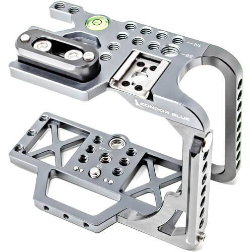 Kondor Blue Half Cage with Top Handle for BMPCC 4K/6K (Space Gray) - Coremicro – image 1