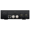 Blackmagic Design Teranex Mini SDI to HDMI 12G Converter back view showing SDI and HDMI ports on a compact video converter device.