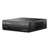 Blackmagic Design Teranex Mini SDI to HDMI 12G Converter front view showing input/output ports and sleek black design.