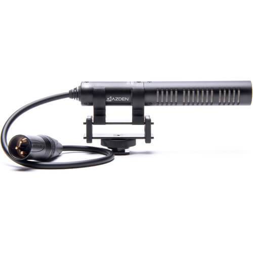 Azden SGM-PDII Mini Shotgun Microphone with Hardwired Output Cable (XLR) - Coremicro – image 1