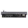 Rear view of Datavideo SHOWCAST 100 4K HDMI switcher with built-in encoder, featuring multiple HDMI inputs and output ports.