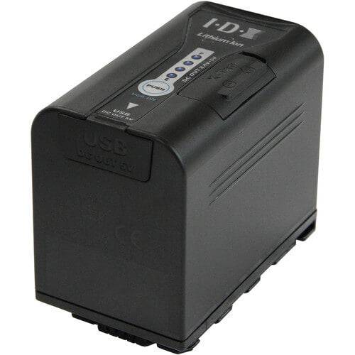 IDX System Technology L-VBD64 6400mAh Panasonic Battery with X-Tap & USB - Coremicro – image 1