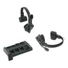 Hollyland Solidcom C1-2S wireless intercom system with two headsets, professional production communication equipment.