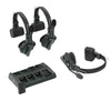 Hollyland Solidcom C1-3S wireless intercom system with three headsets, full duplex communication device for professional use.