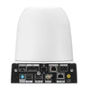 Rear view of Sony SRG360SHE Full HD PTZ Camera showcasing 3G-SDI, HDMI ports and POE+ connectivity.