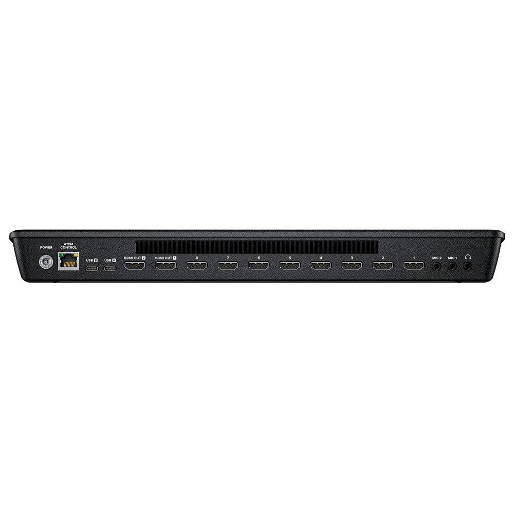 Rear view of Blackmagic Design ATEM Mini Extreme video switcher showing input/output ports and connectivity options. – image 3