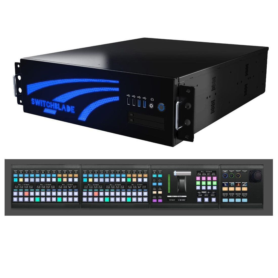 Switchblade LPU3 vMix Pro 16x SDI Input with MP1 Control Surface - Coremicro – image 1