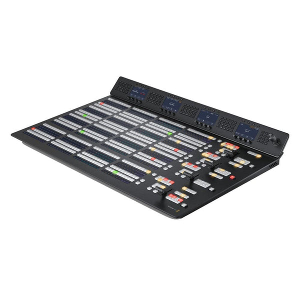 Blackmagic Design ATEM 4 M/E Advanced Panel 40 switcher control panel with multiple buttons and knobs for live production. – image 1