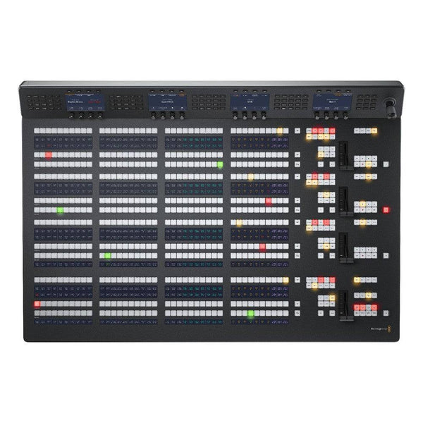 Blackmagic Design ATEM 4 M/E Advanced Panel switcher control panel with multiple buttons and knobs for live production. – image 3