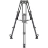 Libec T150B heavy-duty 2-stage aluminum tripod with 150mm bowl for video cameras, sturdy support and adjustable height.
