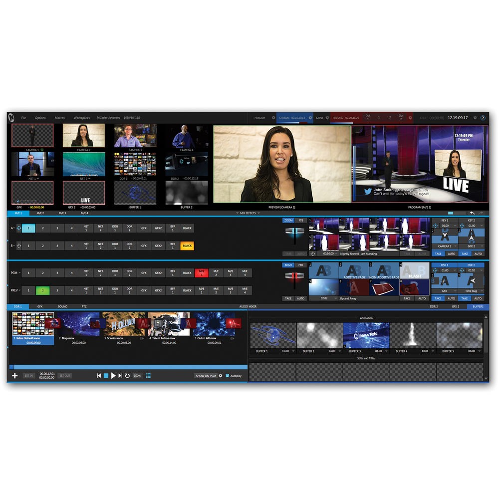 Vizrt Advanced Edition Software for TriCaster 410 - Coremicro – image 2