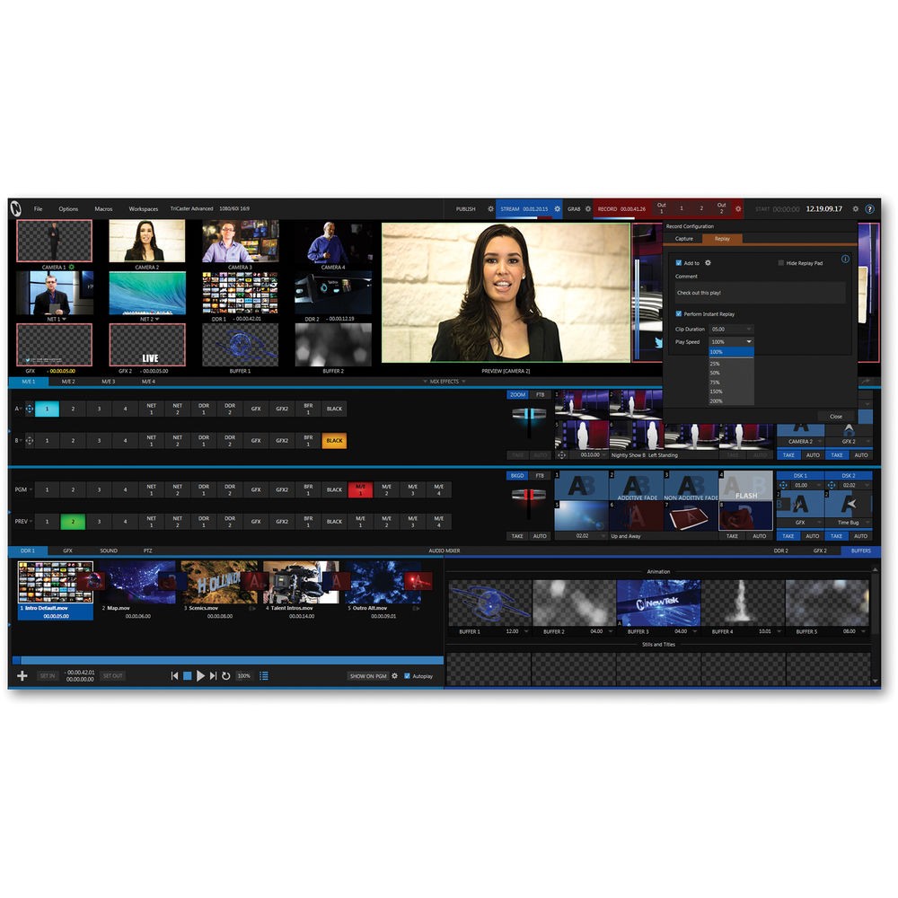 Vizrt Advanced Edition Software for TriCaster 860 - Coremicro – image 4