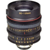 Tokina Cinema 50-135mm T3.0 lens with PL mount, showing the lens with focus and zoom rings on a neutral background.