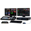 Vizrt TriCaster 460 Advanced video switcher with control surface, professional live production equipment in a bundle setup.