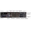 Rear view of Vizrt TriCaster 460 Advanced video switcher with control surface and multiple input/output ports.