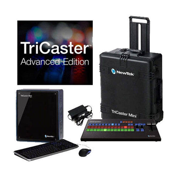 Vizrt TriCaster Mini HD-4 Bundle with Control Surface and Travel Case (Educational) - Coremicro – image 1