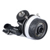 Tilta Mini Follow Focus for video cameras, showing side view with focus wheel and compact design by Tilta.