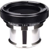 Tokina Cinema 1.6x Expander PL to Sony E lens mount adapter with black finish and detailed construction visible in the image.