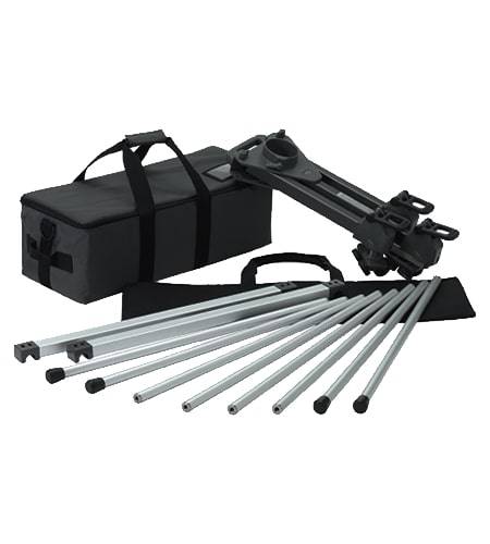 Libec TR320 Track Rail System with Dolly and Transport Case - 10.5' (3.2 m) - Coremicro – image 1