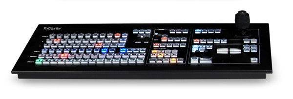 Vizrt TriCaster 460 video switcher with multiple input ports and control panel for professional live video production. – image 5