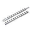 Vizrt mounting kit featuring rack rails designed for 1RU units, showcasing sturdy metal construction and installation design.