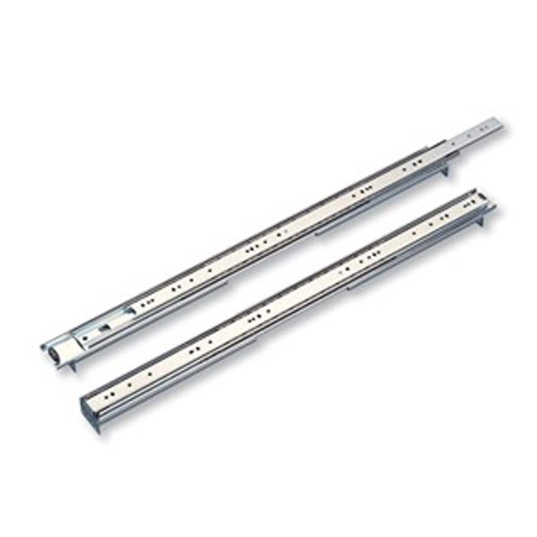 Vizrt mounting kit featuring rack rails designed for 1RU units, showcasing sturdy metal construction and installation design. – image 1