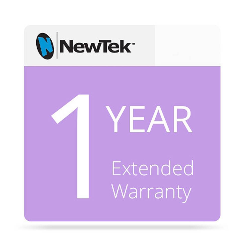 Vizrt Extended Hardware Warranty for TriCaster Mini HD-4i, showing warranty document and product details. – image 1