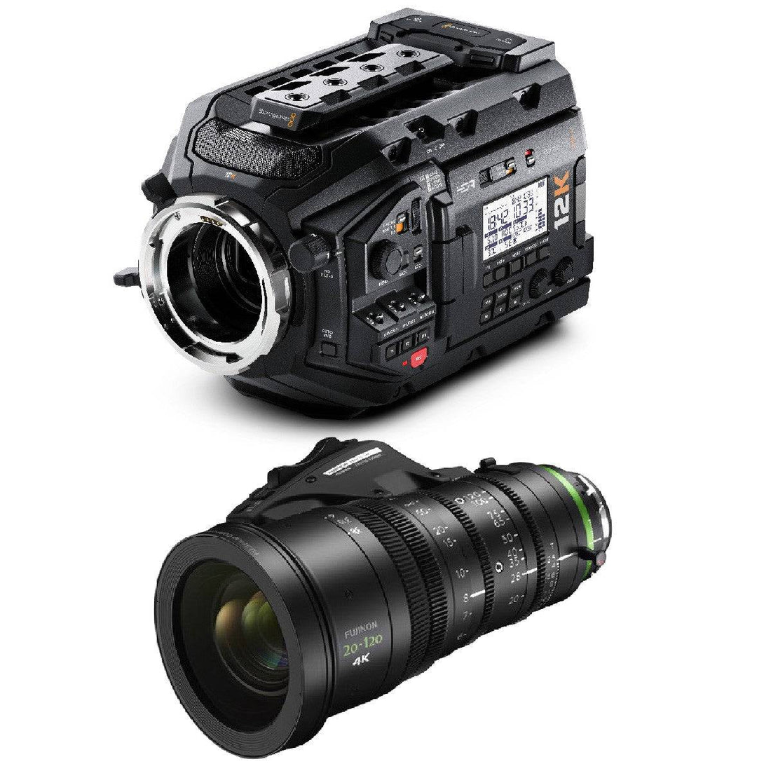 Blackmagic Design URSA Mini Pro 12K with Fujinon XK6X20 20-120mm T3.5 Cabrio Lens - Coremicro – image 1