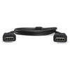 Angelbird USB 3.2 Gen 2 Type-C to Type-C male cable showing the sleek black connector ends and cable length.
