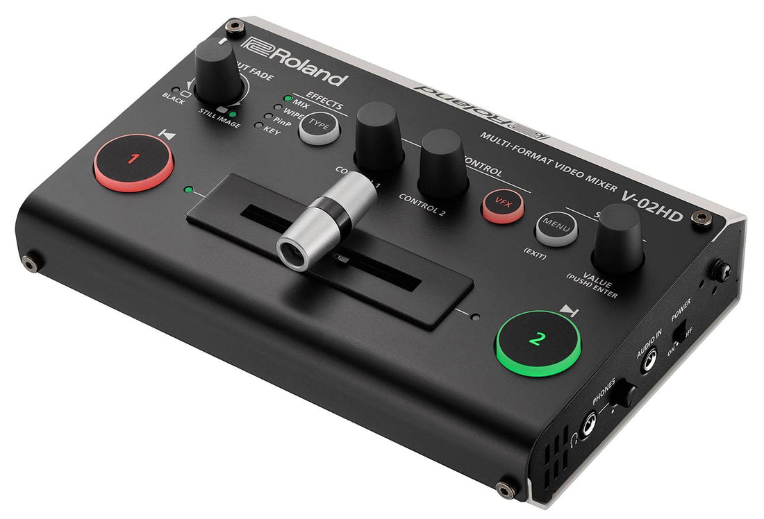 Roland V-02HD Switcher with UVC-01 Encoder Bundle - Coremicro – image 2