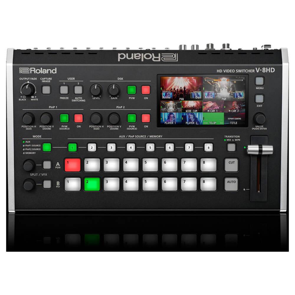 Roland V-8HD HDMI Video Switcher with UVC-01 USB Capture Device - Coremicro – image 4