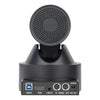 Rear view of YoloLiv V100 Verticam 1080p PTZ camera showing lens and mounting details for vertical live streaming.