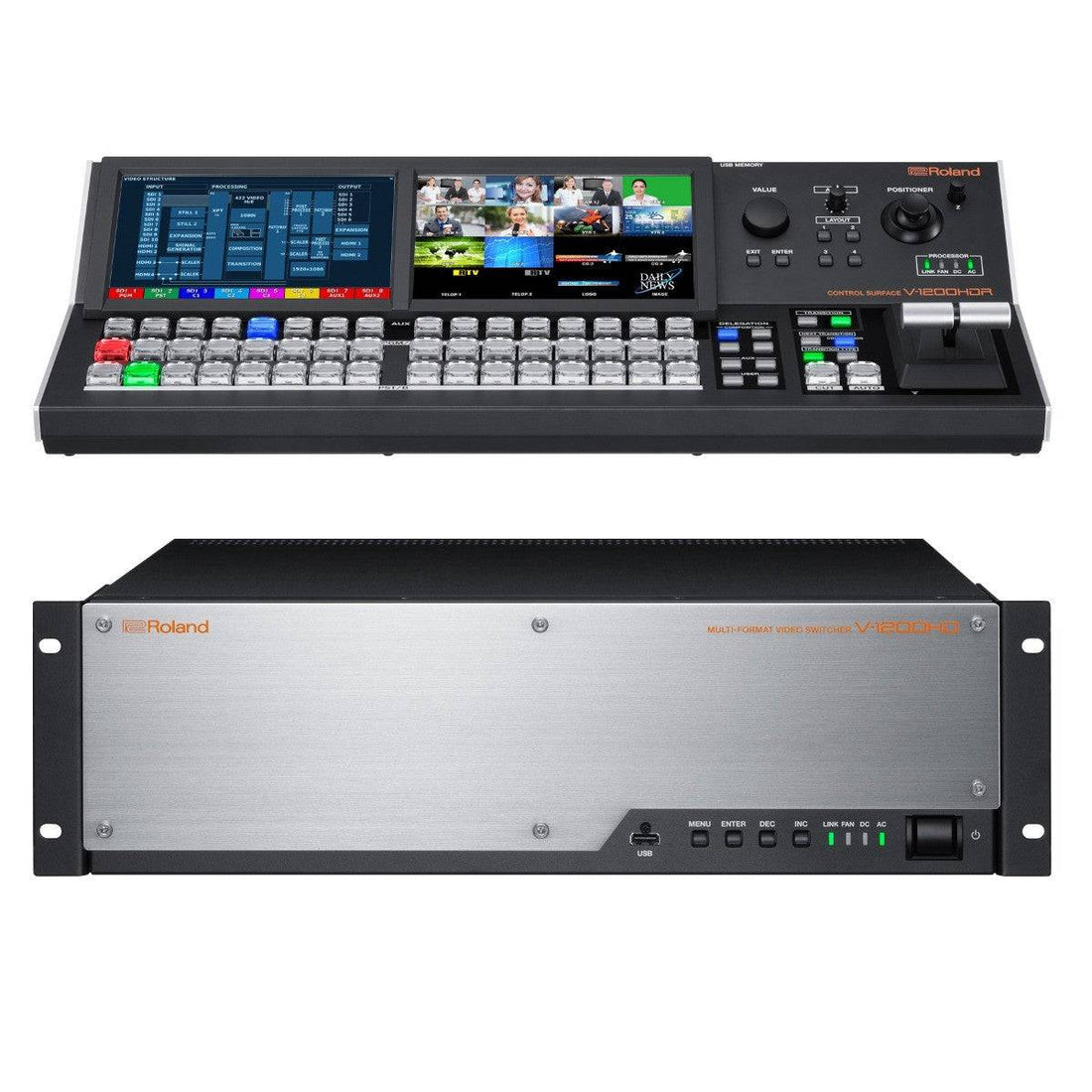 Roland V-1200HD Multi Format Video Switcher Bundle - Coremicro – image 1