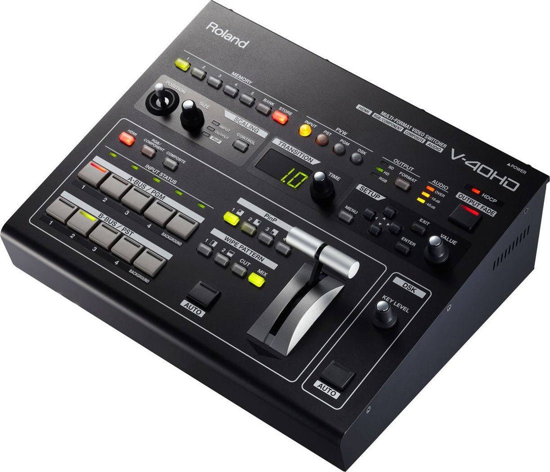 Roland V-40HD Multi-Format Video Switcher - Coremicro – image 1