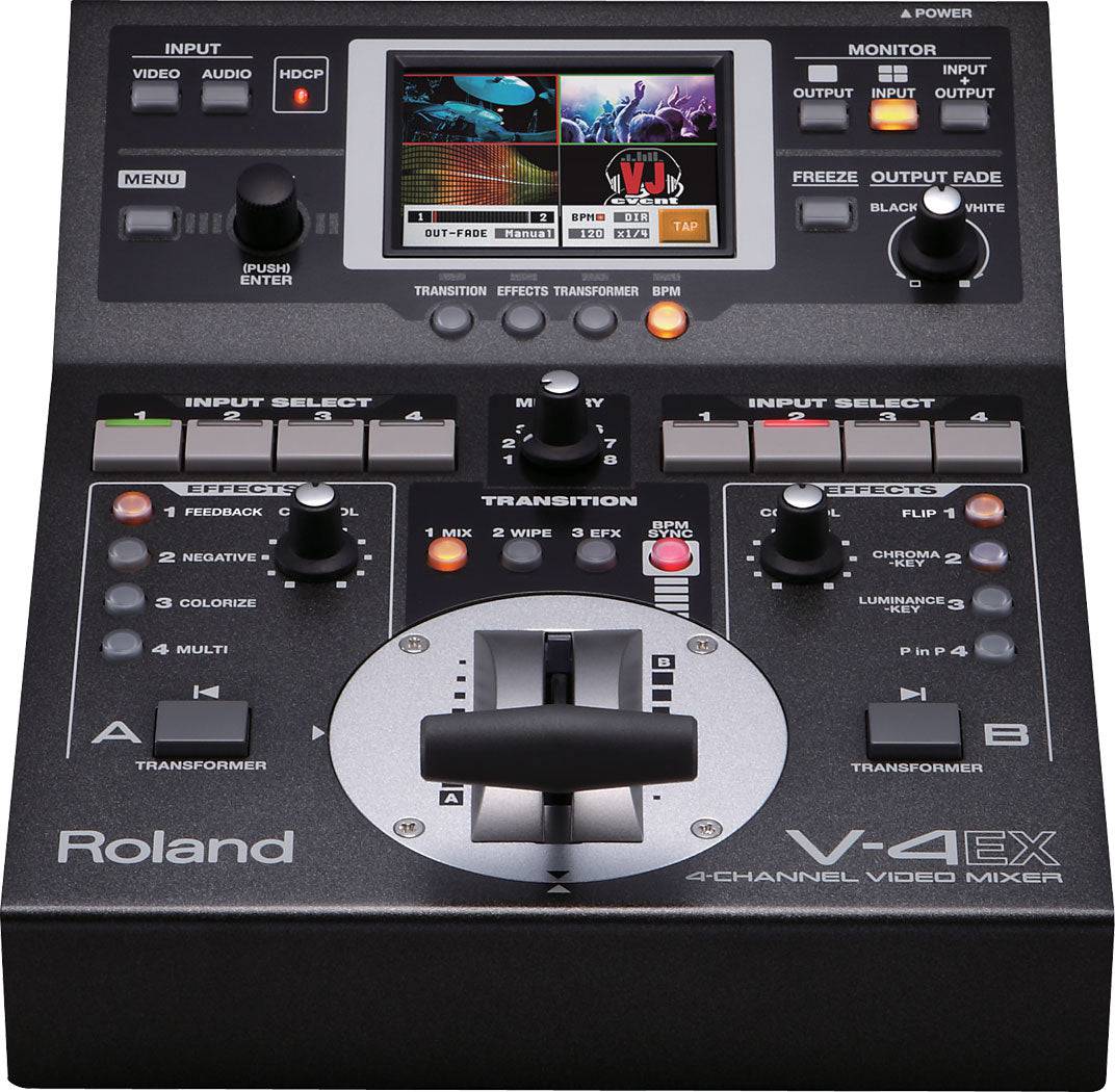 Roland V-4EX 4-Channel Digital Video Mixer Switcher - Coremicro – image 2
