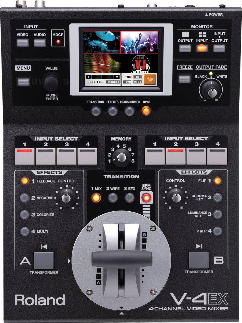 Roland V-4EX 4-Channel Digital Video Mixer Switcher - Coremicro – image 3