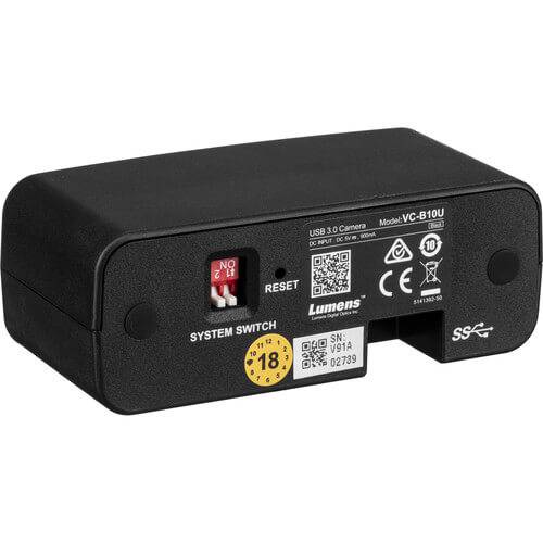 Lumens VC-B10U ePTZ Camera, USB 3.0 (Black) - Coremicro – image 2