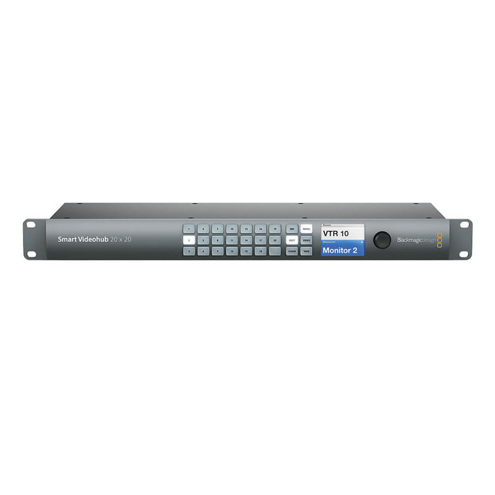 Blackmagic Design Smart Videohub 20 x 20 6G-SDI - Open Box - Coremicro – image 1