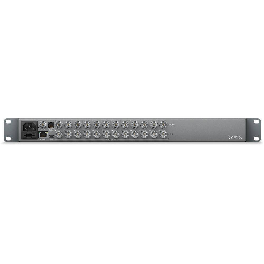 Blackmagic Design Smart Videohub CleanSwitch 12 x 12 6G-SDI - Coremicro – image 2