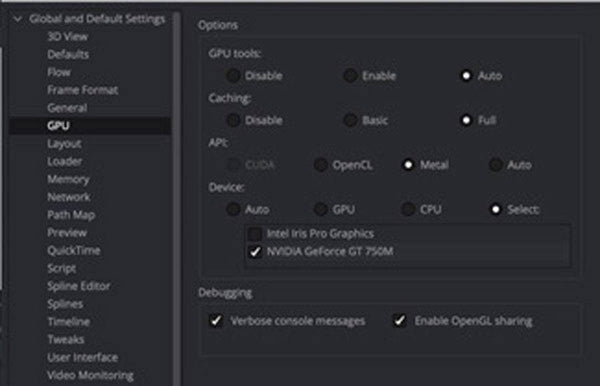 Blackmagic Design Fusion 19 Studio visual effect software with USB dongle, shown on a computer screen with interface details. – image 8